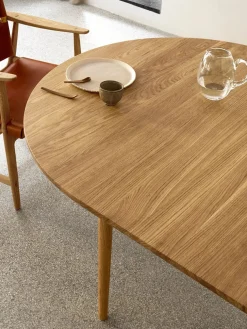 Carl Hansen & Søn BM0121 Spisebord, sæbebehandlet eg af Børge Mogensen><noscript><img width=