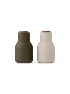 Audo Copenhagen Bottle Grinder Small, hunting green/beige fra> Gaver Til Ham|Service
