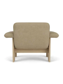 Audo Copenhagen Brasilia Lounge Chair, low back, sheepskin fra><noscript><img width=