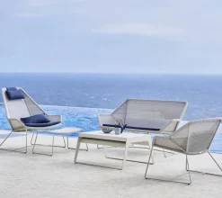 Cane-line Breeze 2-pers. Loungesofa fra> Udendørs Loungemøbler