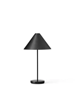 New Works Brolly portable, steel black fra> Portable Lamper|Spots