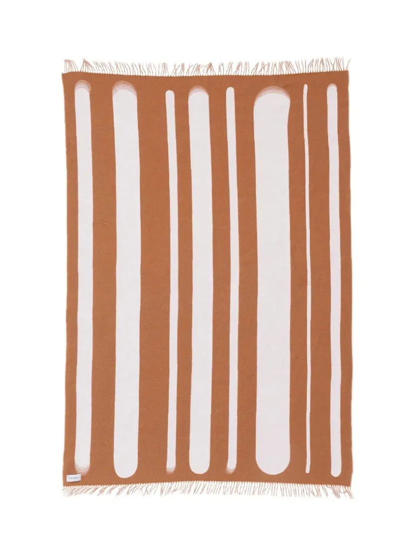 raawii Brush Plaid, blue/red fra> Puder Og Plaider