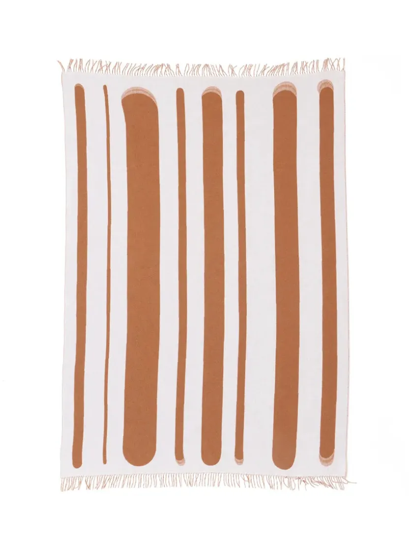 raawii Brush Plaid, blue/red fra> Puder Og Plaider