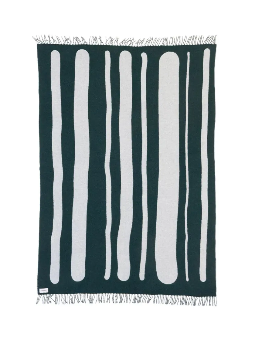 raawii Brush Plaid, blue/red fra> Puder Og Plaider