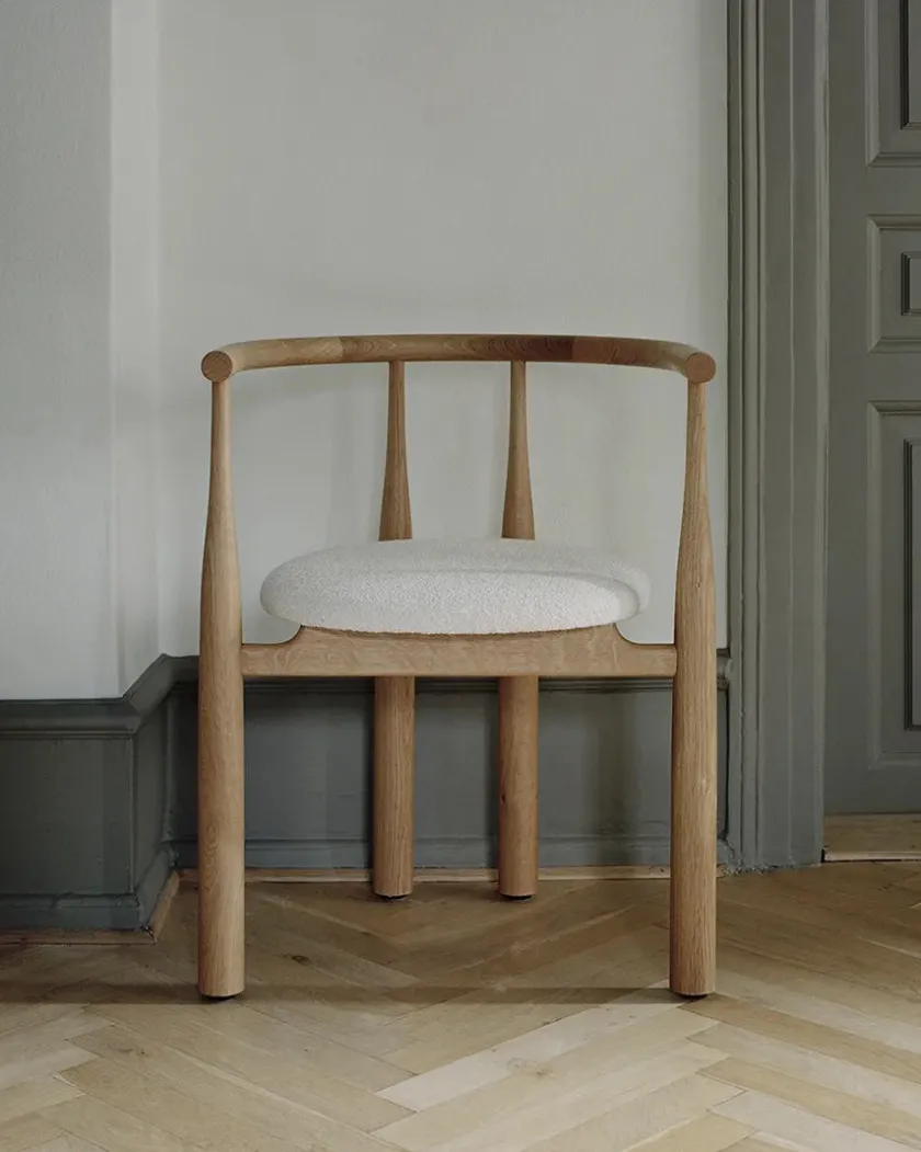New Works Bukowski Chair, eg fra> Spisebordsstole