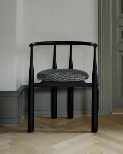 New Works Bukowski Chair, sort fra> Spisebordsstole
