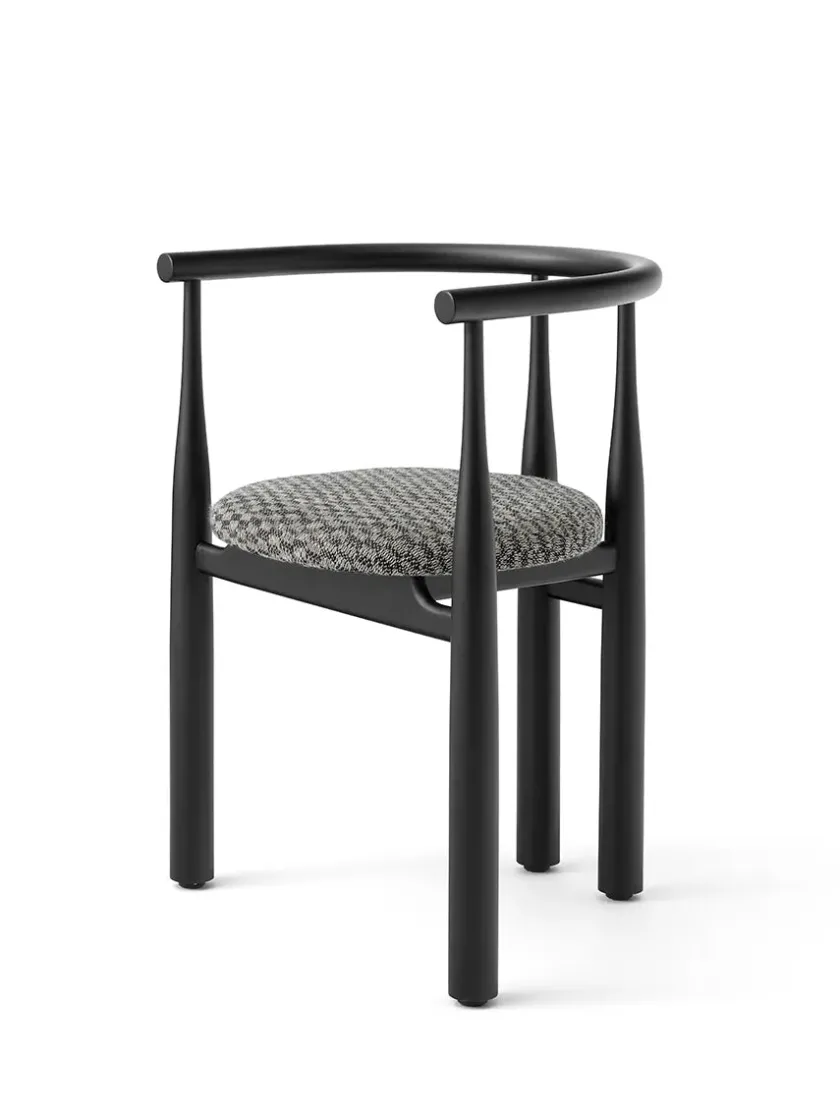 New Works Bukowski Chair, sort fra> Spisebordsstole