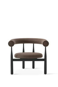 New Works Bukowski Loungestol, sort bøg fra><noscript><img width=