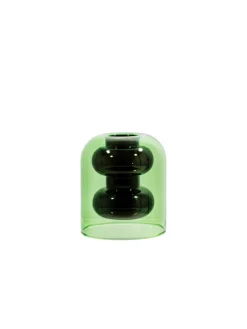 Tom Dixon Bump Vase Short Black fra> Vaser