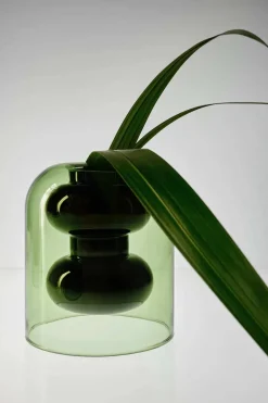 Tom Dixon Bump Vase Short Black fra> Vaser