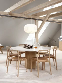 Vipp Cabin bord Ø150, beige marmor fra><noscript><img width=