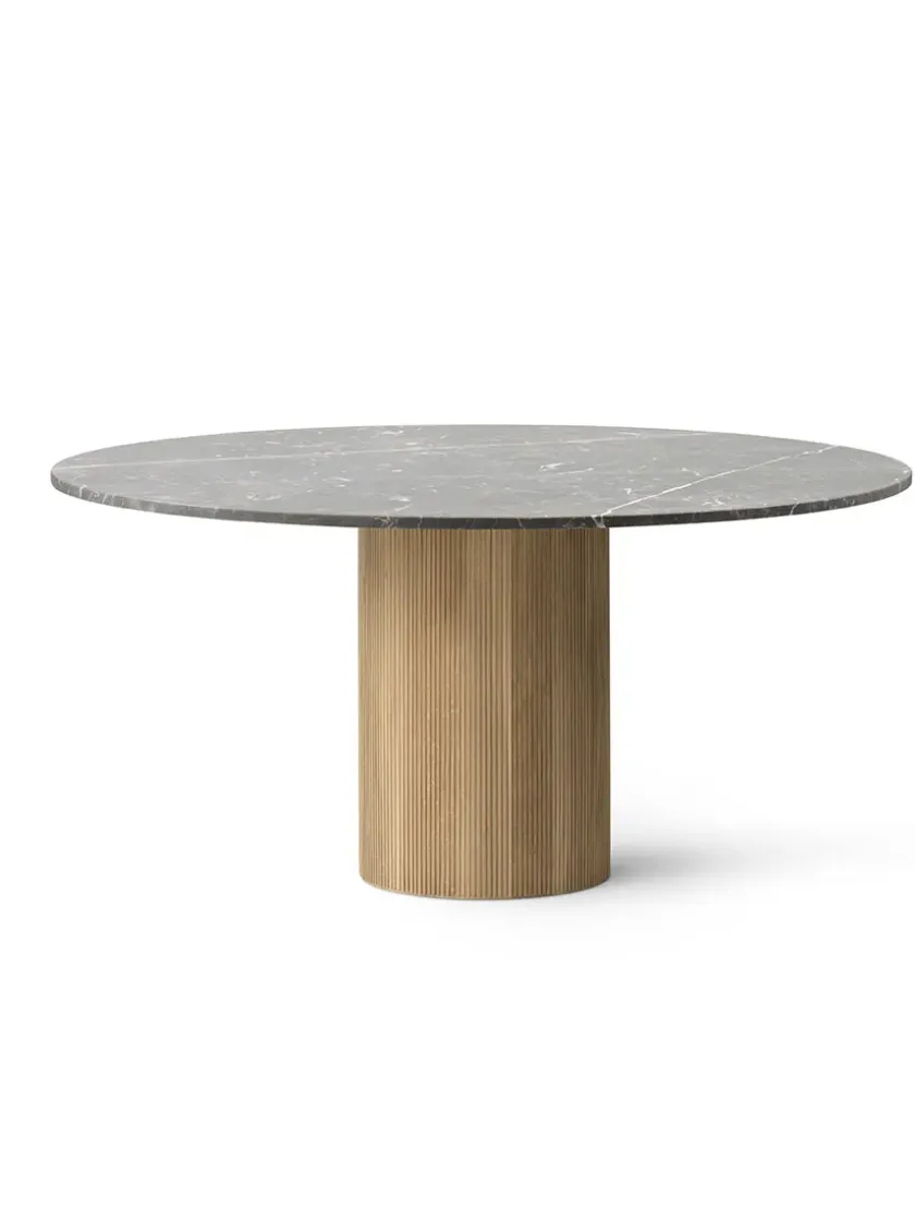 Vipp Cabin bord Ø150, beige marmor fra> Spiseborde