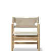 Fredericia Furniture Canvas 21 stol, lys olieret eg af Børge Mogensen> Lænestole