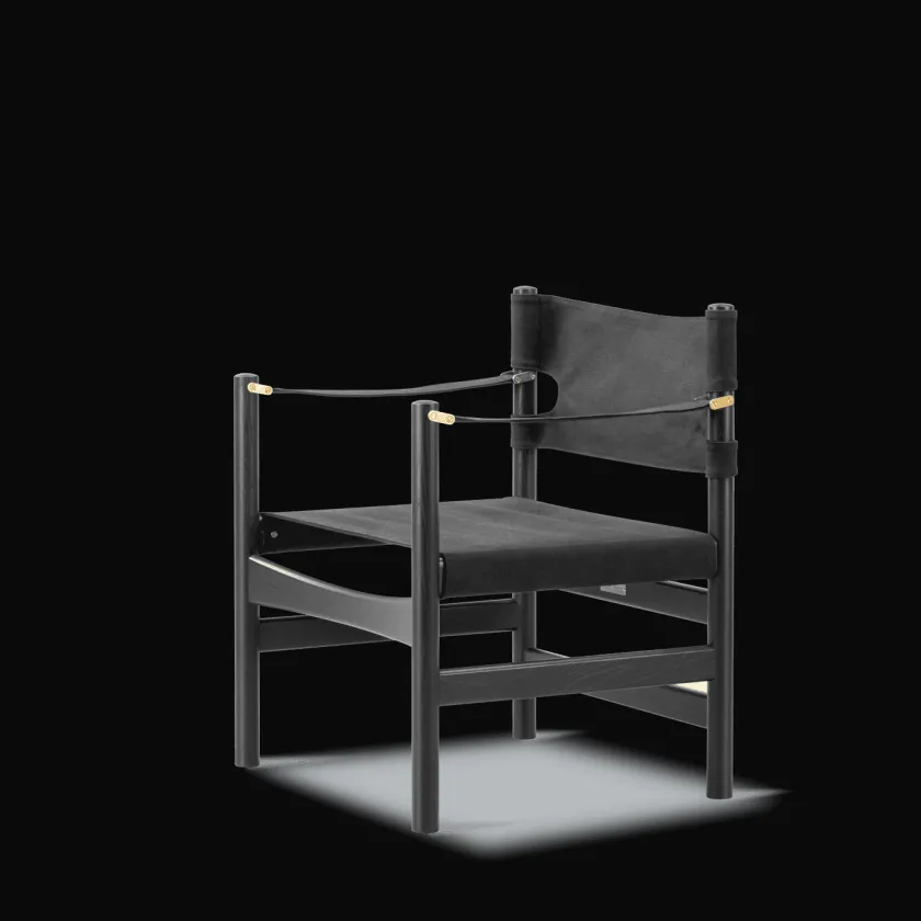 Fredericia Furniture Canvas 21 stol, lys olieret eg af Børge Mogensen> Lænestole