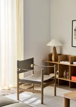 Fredericia Furniture Canvas 21 stol, lys olieret eg af Børge Mogensen><noscript><img width=