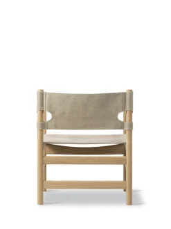 Fredericia Furniture Canvas 21 stol, lys olieret eg af Børge Mogensen><noscript><img width=