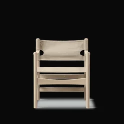 Fredericia Furniture Canvas 21 stol, røget olieret eg af Børge Mogensen><noscript><img width=