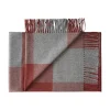 Silkeborg Uldspinderi Caracas Plaid, beetroot fra> Puder Og Plaider
