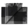 Silkeborg Uldspinderi Caracas Plaid, black fra> Puder Og Plaider