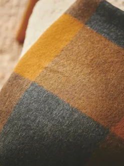 Silkeborg Uldspinderi Caracas Plaid, black fra><noscript><img width=
