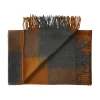 Silkeborg Uldspinderi Caracas Plaid, caramel fra> Puder Og Plaider
