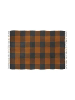 Silkeborg Uldspinderi Caracas Plaid, caramel fra><noscript><img width=
