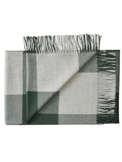 Silkeborg Uldspinderi Caracas Plaid, pine fra> Gaver Til Ham|Puder Og Plaider