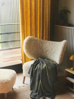 Silkeborg Uldspinderi Caracas Plaid, umber fra> Gaver Til Ham|Puder Og Plaider