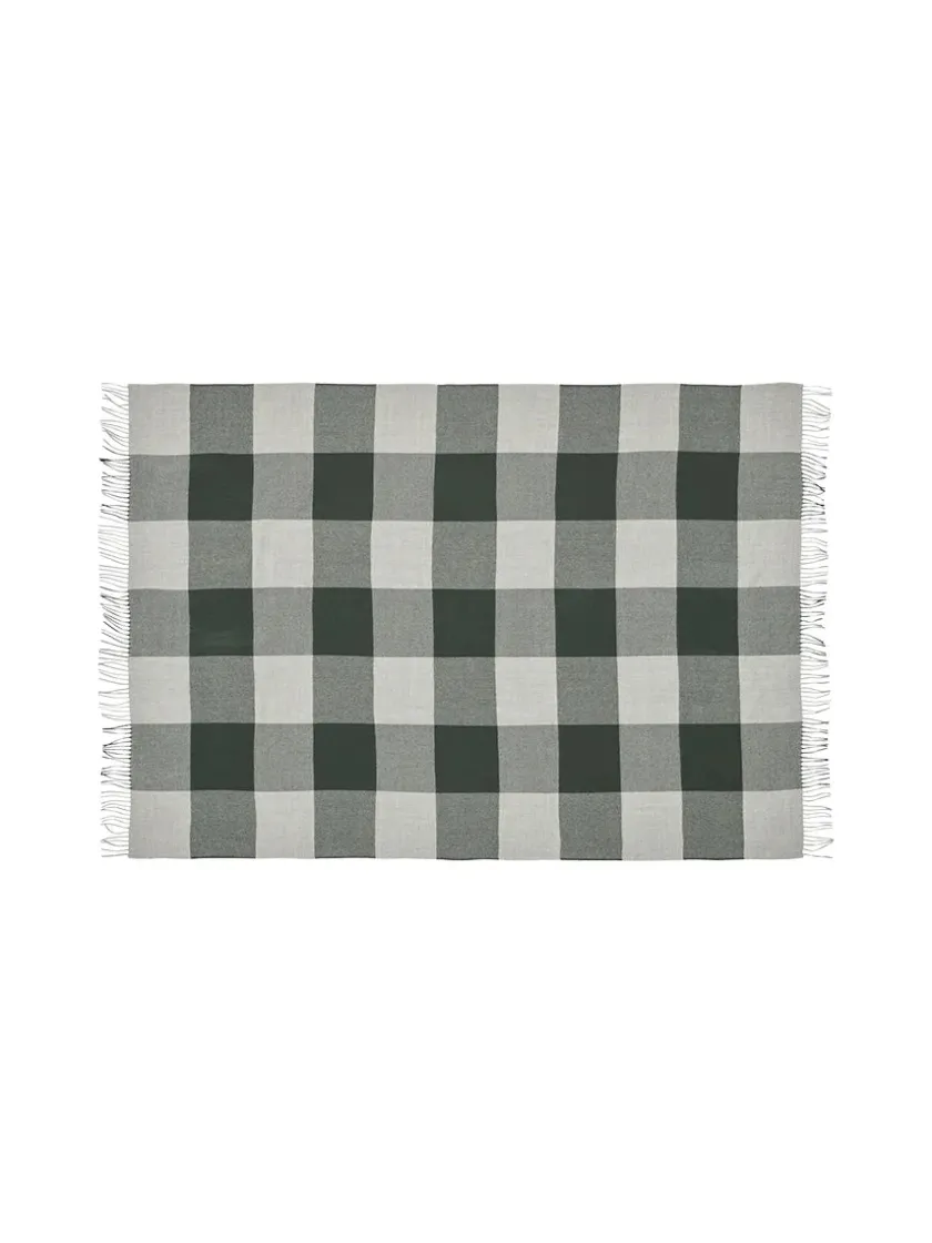 Silkeborg Uldspinderi Caracas Plaid, umber fra> Gaver Til Ham|Puder Og Plaider