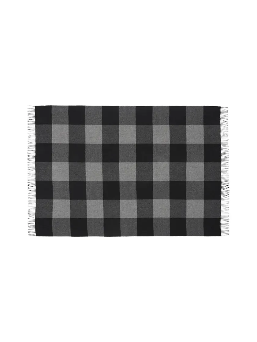 Silkeborg Uldspinderi Caracas Plaid, umber fra> Gaver Til Ham|Puder Og Plaider