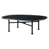 GUBI Carmel Coffee Table, midnight black i 87,5 x 70 cm fra> Sofaborde