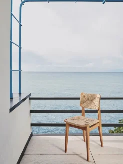 GUBI C-Chair Outdoor Spisestol fra> Spisebordsstole