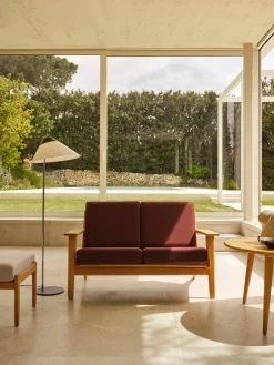 Carl Hansen & Søn CH292 2 pers. sofa, eg olie af Hans J. Wegner> Sofaer