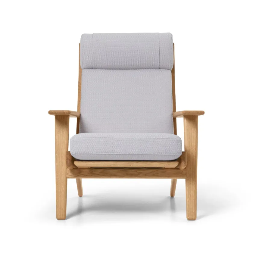 Carl Hansen & Søn CH291 loungestol, eg olie af Hans J. Wegner> Loungestole|Lænestole