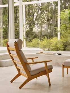 Carl Hansen & Søn CH291 loungestol, eg olie af Hans J. Wegner><noscript><img width=