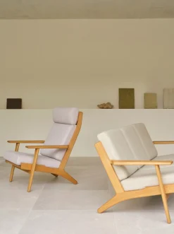 Carl Hansen & Søn CH291 loungestol, eg olie af Hans J. Wegner><noscript><img width=