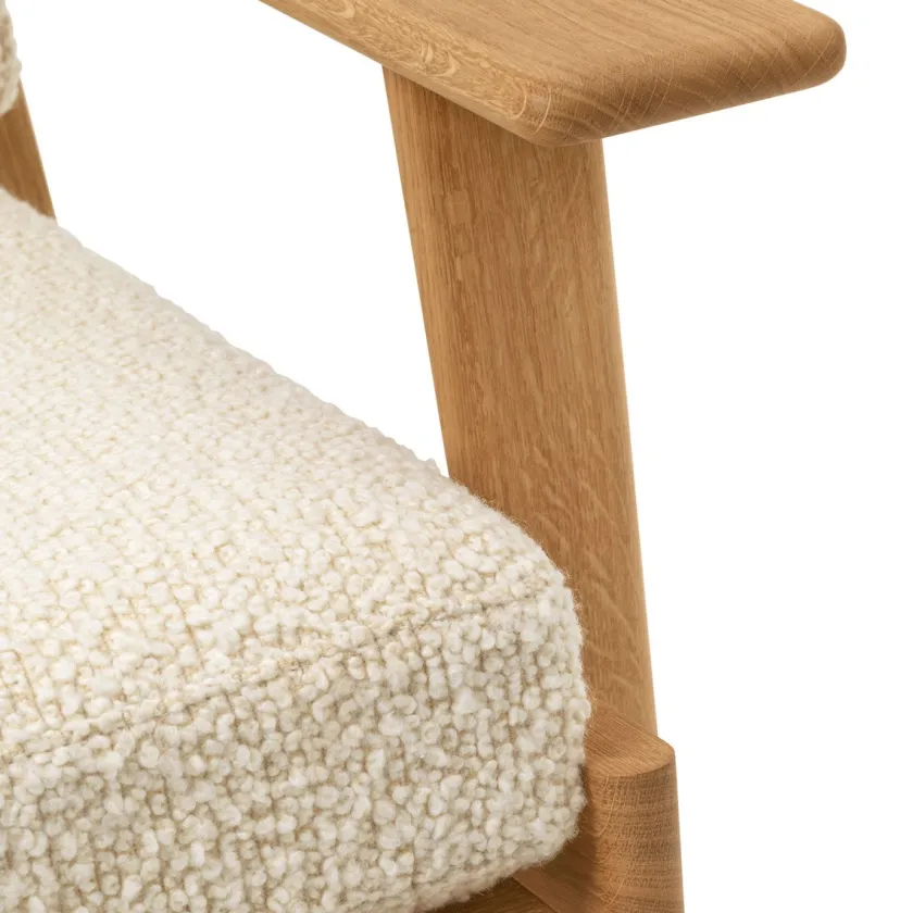 Carl Hansen & Søn CH290 loungestol, eg olie af Hans J. Wegner> Loungestole|Lænestole