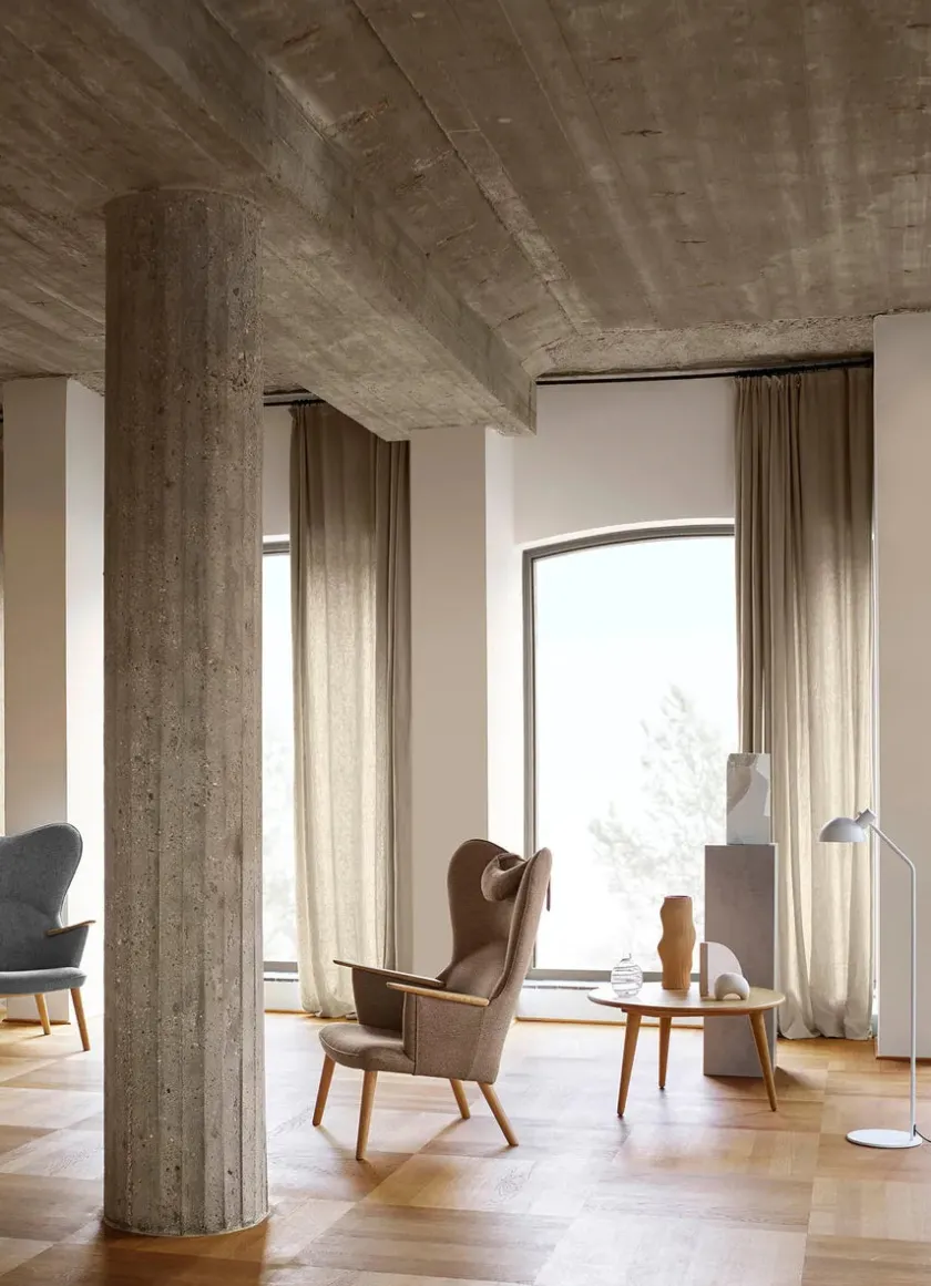 Carl Hansen & Søn CH78 Mama Bear af Hans J. Wegner> Loungestole|Lænestole