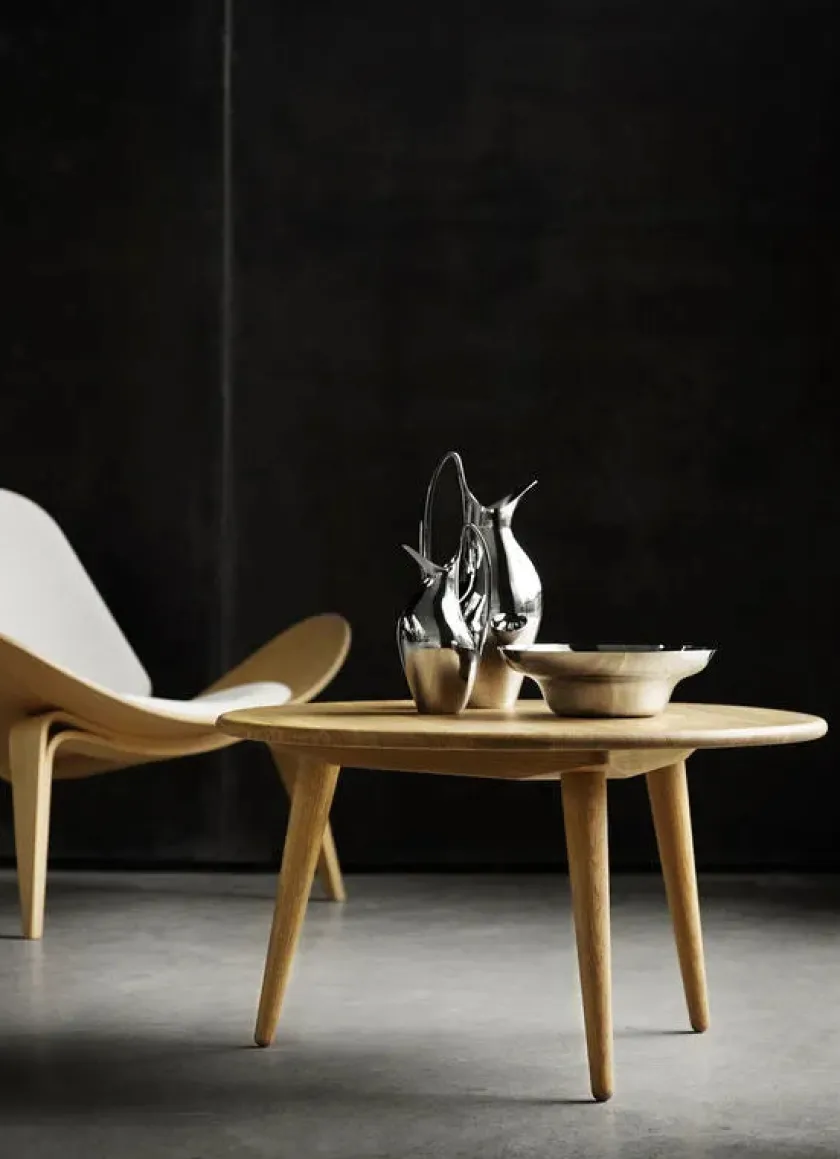 Carl Hansen & Søn CH07 Skalstol, eg olie/Loke 7748 af Hans J. Wegner> Loungestole|Lænestole