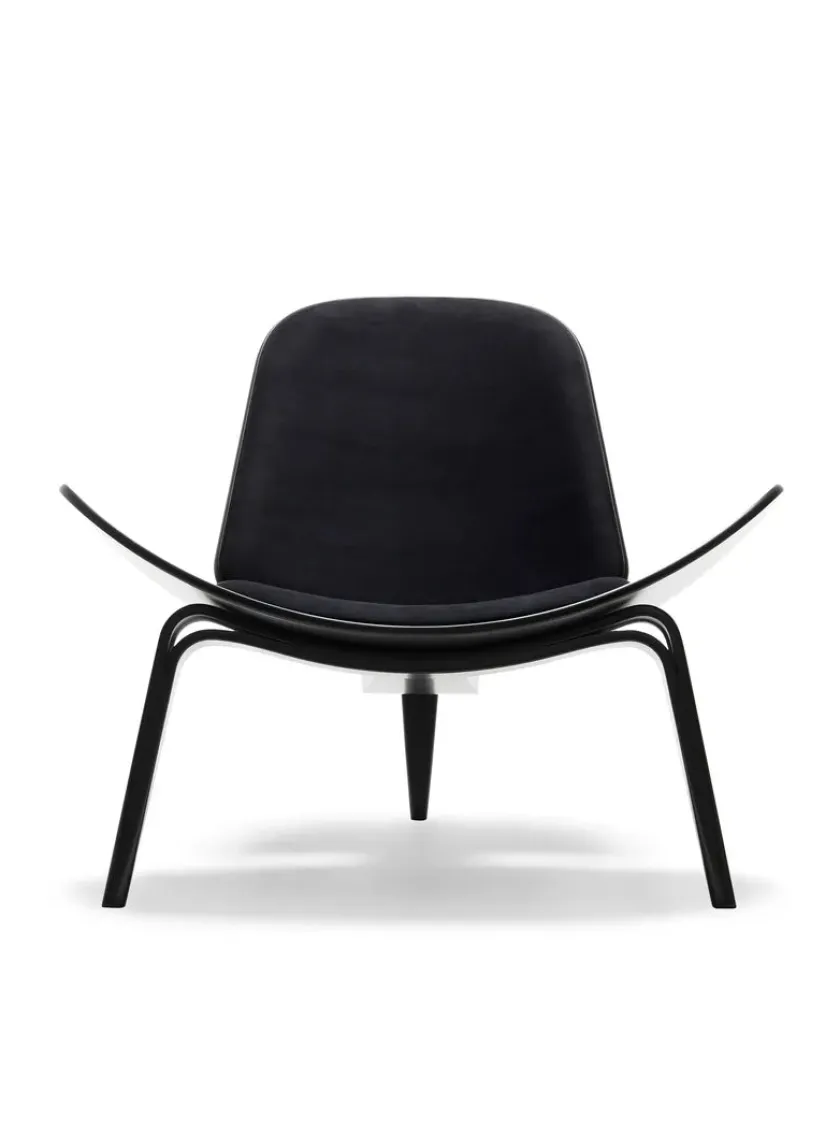 Carl Hansen & Søn CH07 Skalstol, eg olie/Loke 7748 af Hans J. Wegner> Loungestole|Lænestole