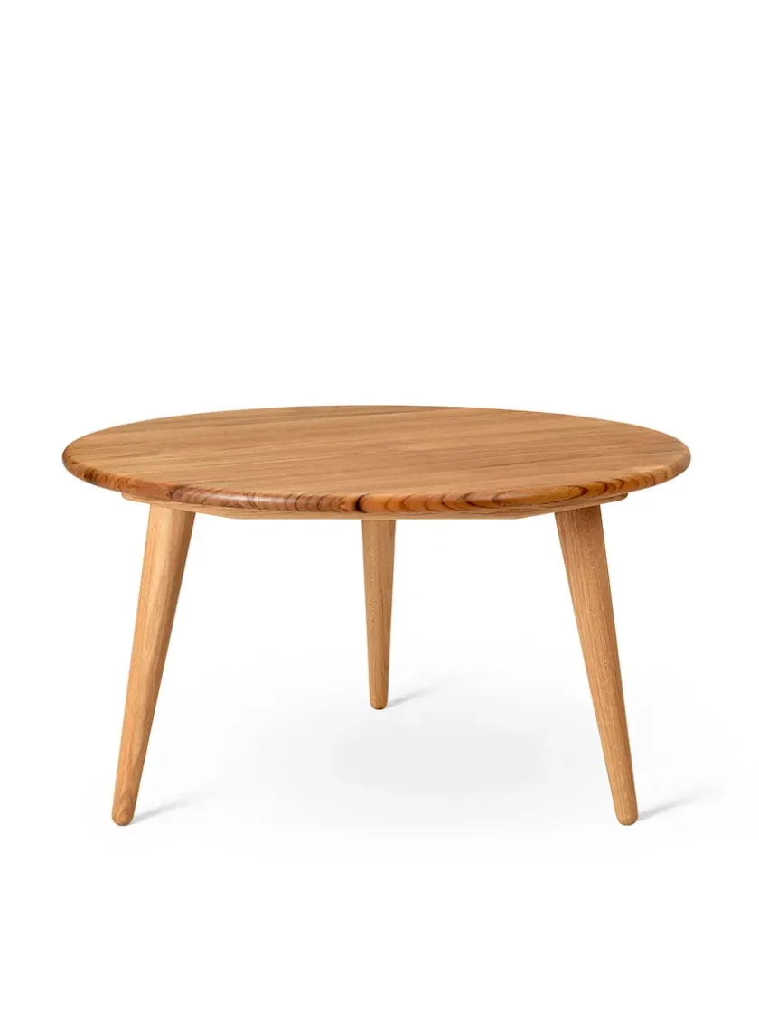 Carl Hansen & Søn CH008 Sofabord, olieret teak/eg af Hans J. Wegner> Sofaborde