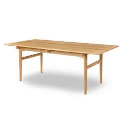 Carl Hansen & Søn CH327 spisebord, 190 cm eg olie af Hans J. Wegner> Spiseborde