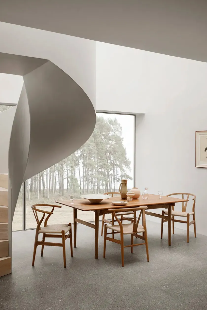 Carl Hansen & Søn CH327 spisebord, 190 cm eg olie af Hans J. Wegner> Spiseborde