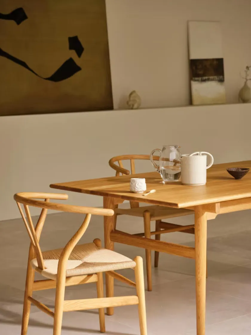 Carl Hansen & Søn CH327 spisebord, 190 cm eg olie af Hans J. Wegner> Spiseborde