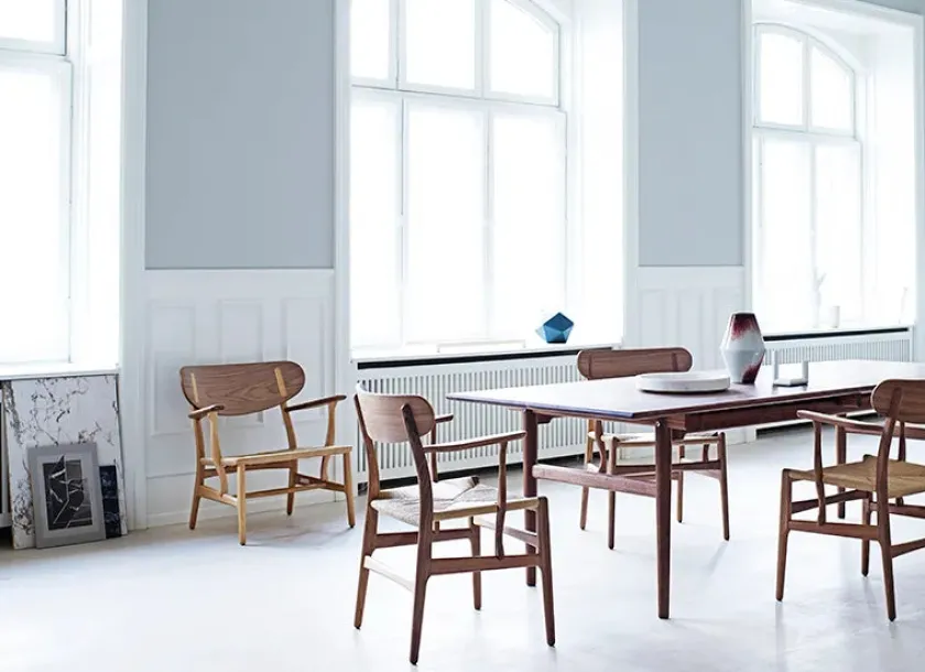 Carl Hansen & Søn CH327 spisebord, 190 cm eg olie af Hans J. Wegner> Spiseborde