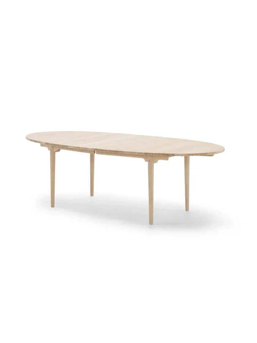 Carl Hansen & Søn CH339 Spisebord, sæbebehandlet eg fra Carl Hansen> Spiseborde