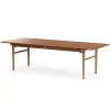 Carl Hansen & Søn CH327 Spisebord Teak Mix, 248 cm fra> Spiseborde