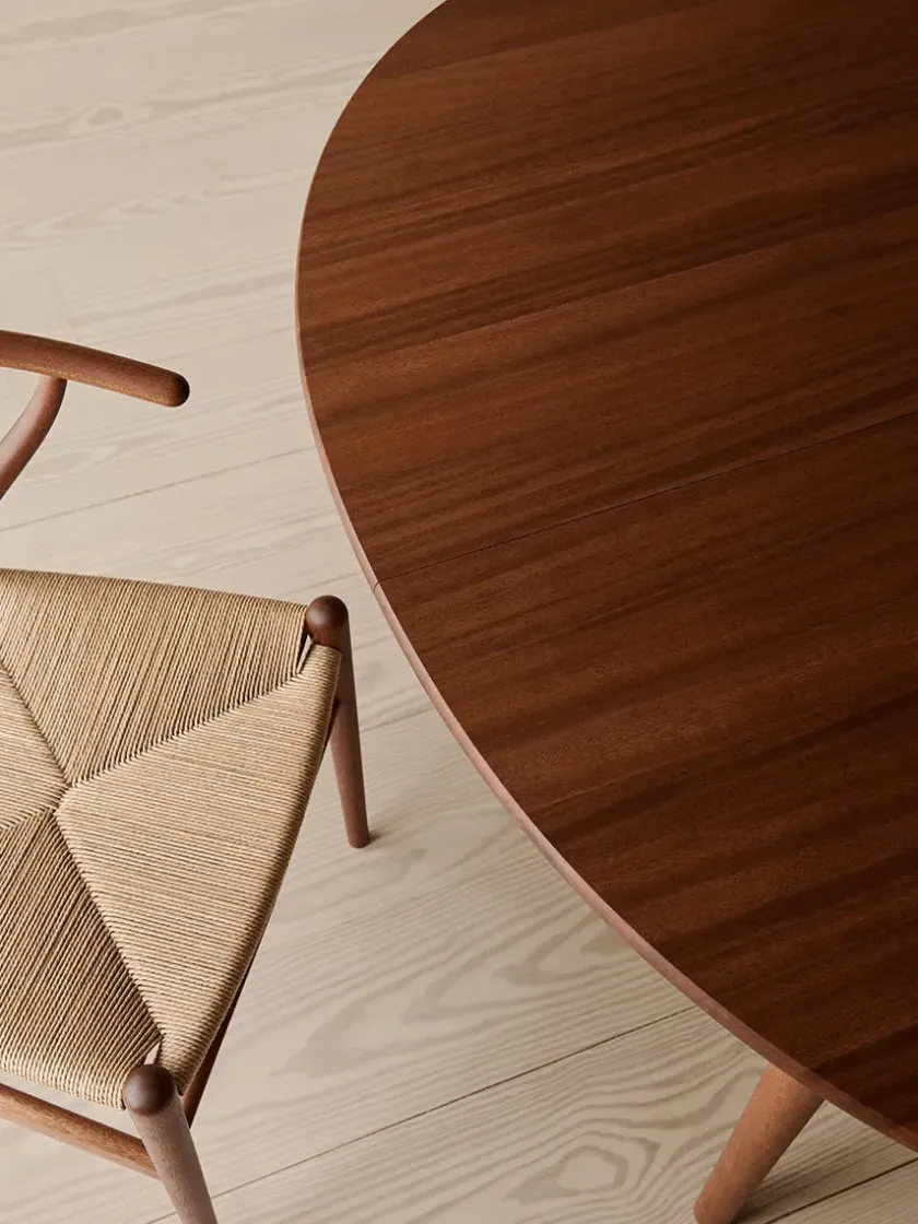 Carl Hansen & Søn CH338 Spisebord, Teak Mix Special Edition inkl. 1 tillægsplade fra> Spiseborde