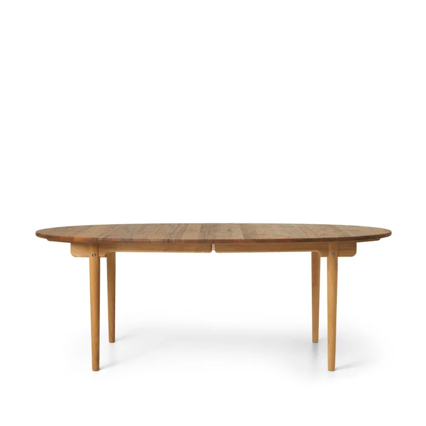 Carl Hansen & Søn CH338 Spisebord, Teak Mix Special Edition inkl. 1 tillægsplade fra> Spiseborde