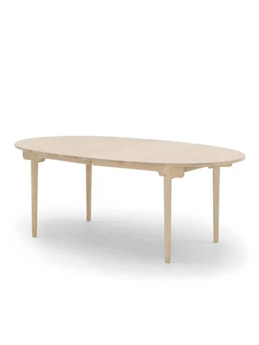 Carl Hansen & Søn CH338 Spisebord, Teak Mix Special Edition inkl. 1 tillægsplade fra> Spiseborde
